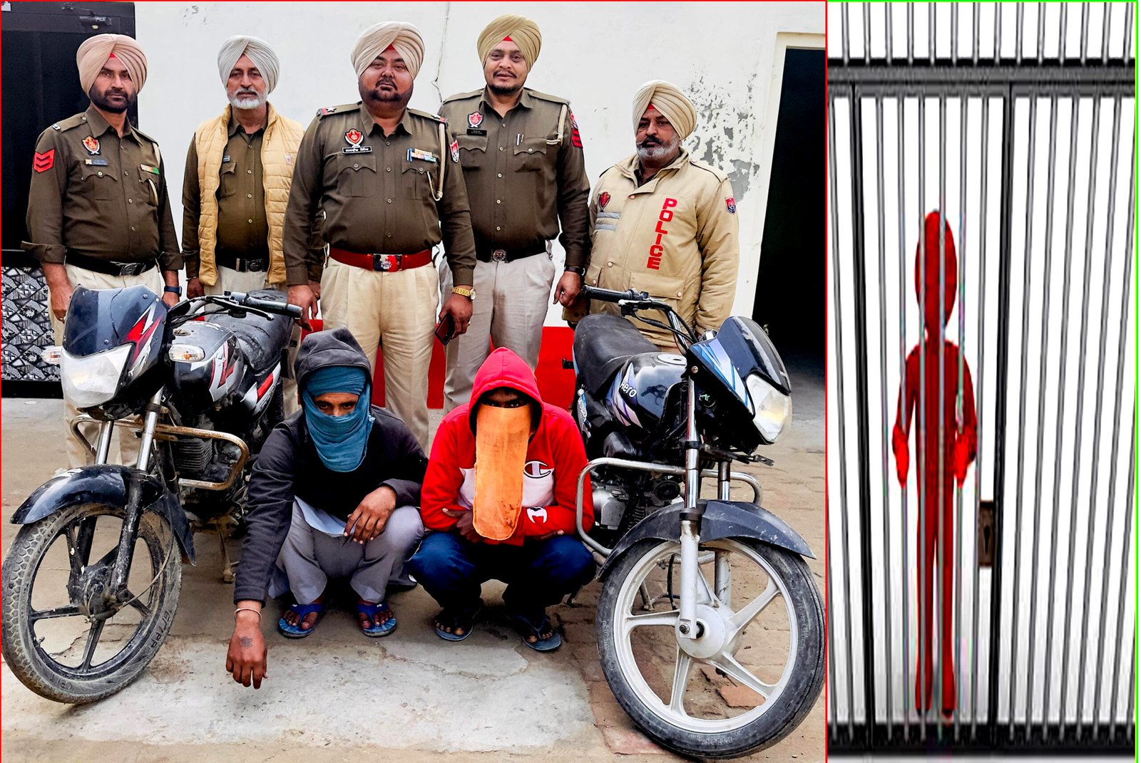 ਚੋਰੀ ਦੇ 2 ਮੋਟਰਸਾਈਕਲਾਂ ਸਣੇ 2 ਚੜ੍ਹੇ ਅੜਿਕੇ ! ਜਾਣੋ ਪੁਲਿਸ ਕਾਰਵਾਈ !!