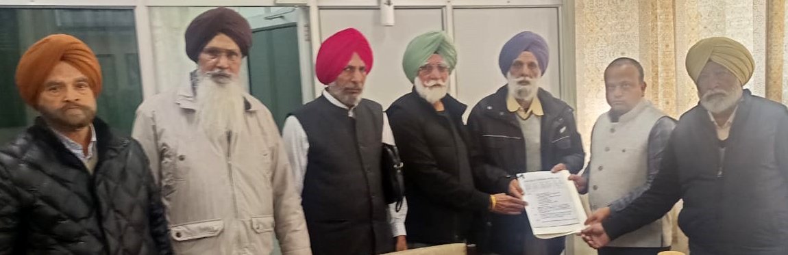 ਪੰਜਾਬ ਗੋਰਮਿੰਟ ਪੈਨਸ਼ਨਰ ਐਸੋਸੀਏਸ਼ਨ ਨੇ ਸੂਬਾ ਸਰਕਾਰ ਦੇ ਨਾਂ, ਏ.ਸੀ. (ਜਨਰਲ) ਨੂੰ ਦਿੱਤਾ ਮੰਗ ਪੱਤਰ !!