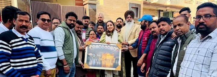 वाल्मीकि सभा व म्युनिसिपल इंप्लाइज फैडरेशन द्वारा विधायक अमनदीप सम्मानित !!