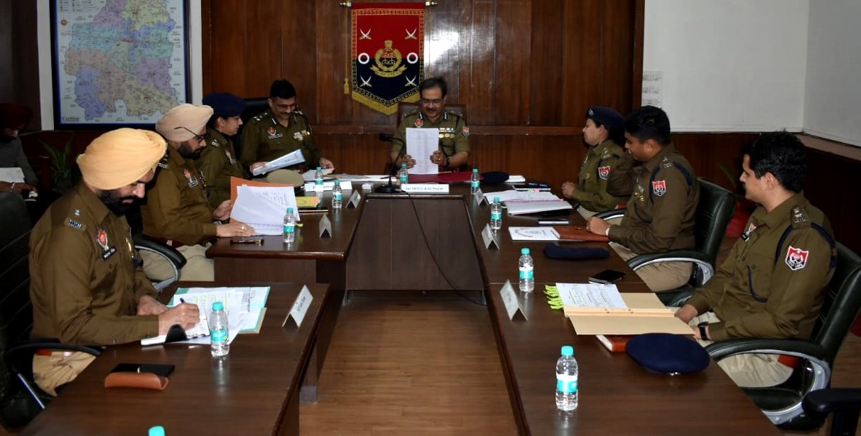 DGP अर्पित शुक्ला पहुंचे मोगा ! फरीदकोट व फिरोजपुर रेंज के SSP की मीटिंग के बाद किए अहम खुलासे !!