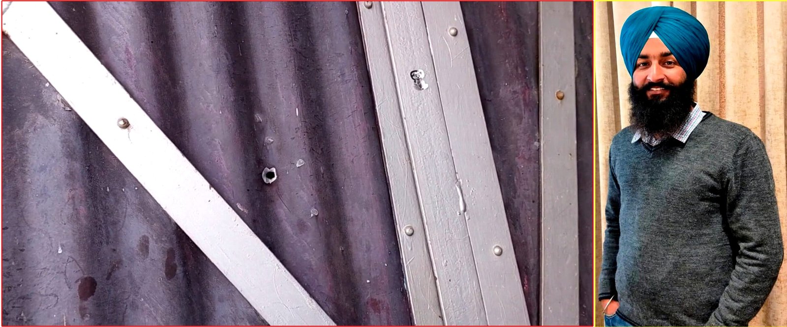 लाइव ! आम आदमी पार्टी के मौजूदा सरपंच के घर के बाहर अंधाधुंध फायरिंग !!