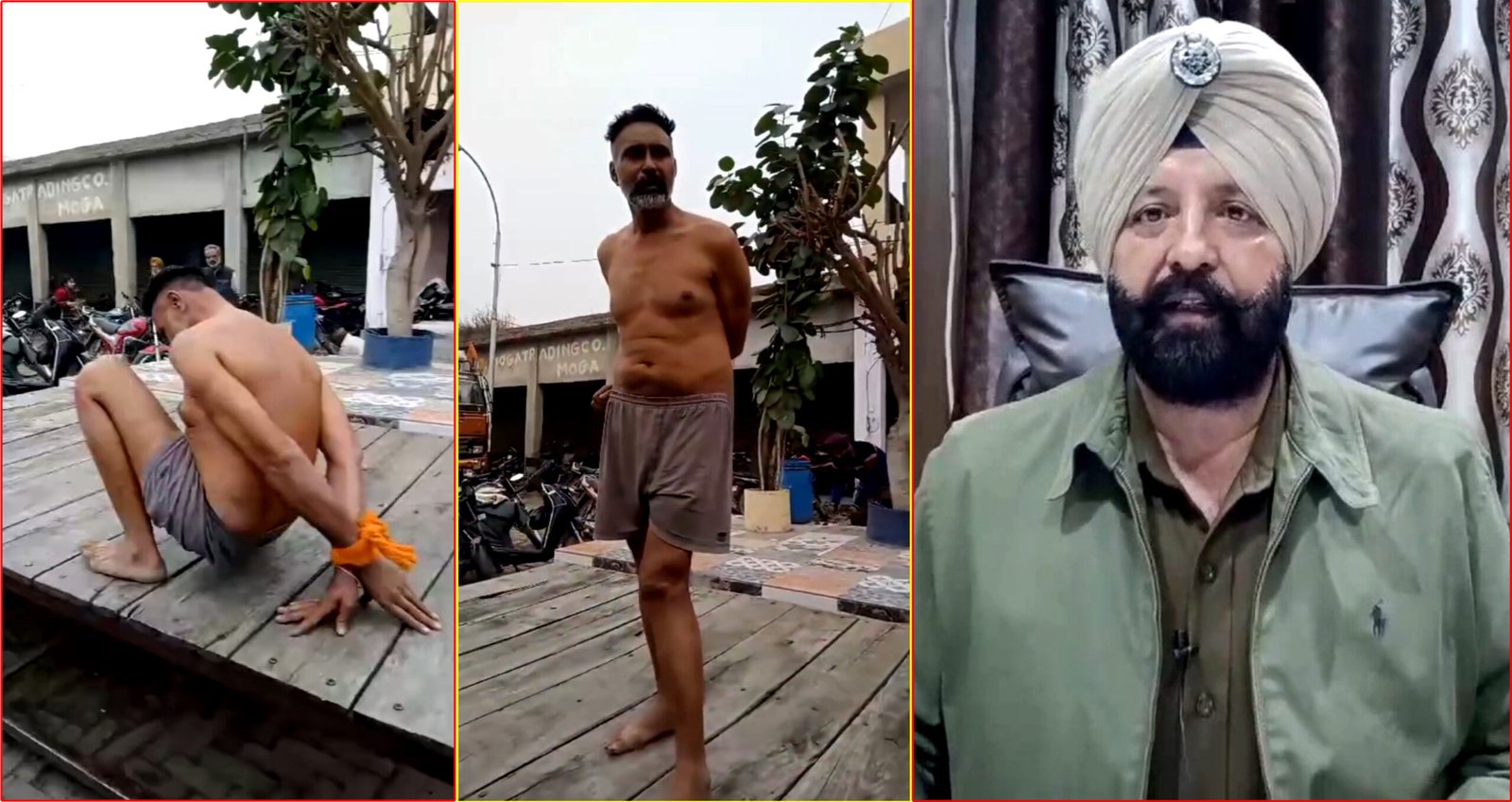 युवक के कपड़े उतार, हाथ बांधकर, पूछताछ की वीडियो वायरल ! पुलिस एक्शन में !!