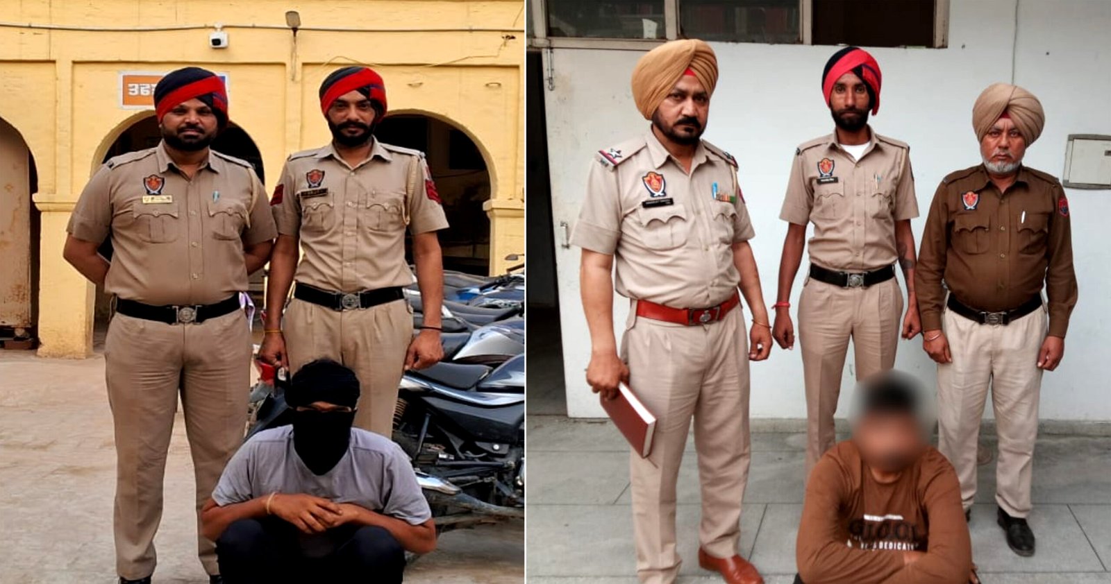 5 व्यक्ति, हैरोइन, आल्टो कार व ड्रग मनी सहित काबू ! जानो पूरी खबर !!