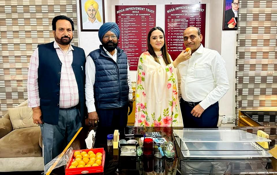 नगर सुधार ट्रस्ट के चेयरमैन रमन मित्तल ने संभाला पदभार ! विधायक अमनदीप ने दी शुभकामनाएं !!