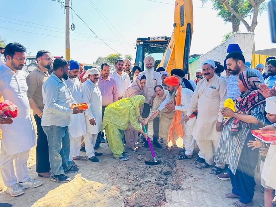 विधायक अमनदीप ने, अब इस वार्ड में, 50 लाख रुपए के विकास कार्यों का करवाया शुभारंभ !!