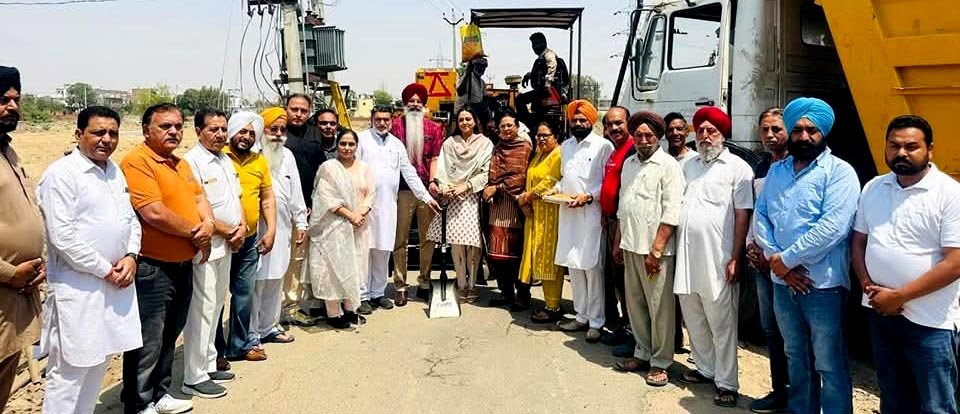 विधायक अमनदीप ने वार्ड नंबर 15 में विकास कार्य का किया श्री गणेश !!