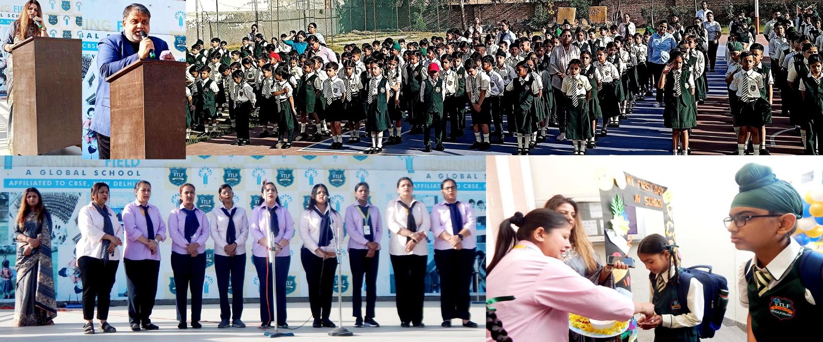 TLF स्कूल ! नए शैक्षणिक सत्र का पहला दिन, रहा उत्साह व सकारात्मकता पूर्ण : रंजीत भाटिया !!