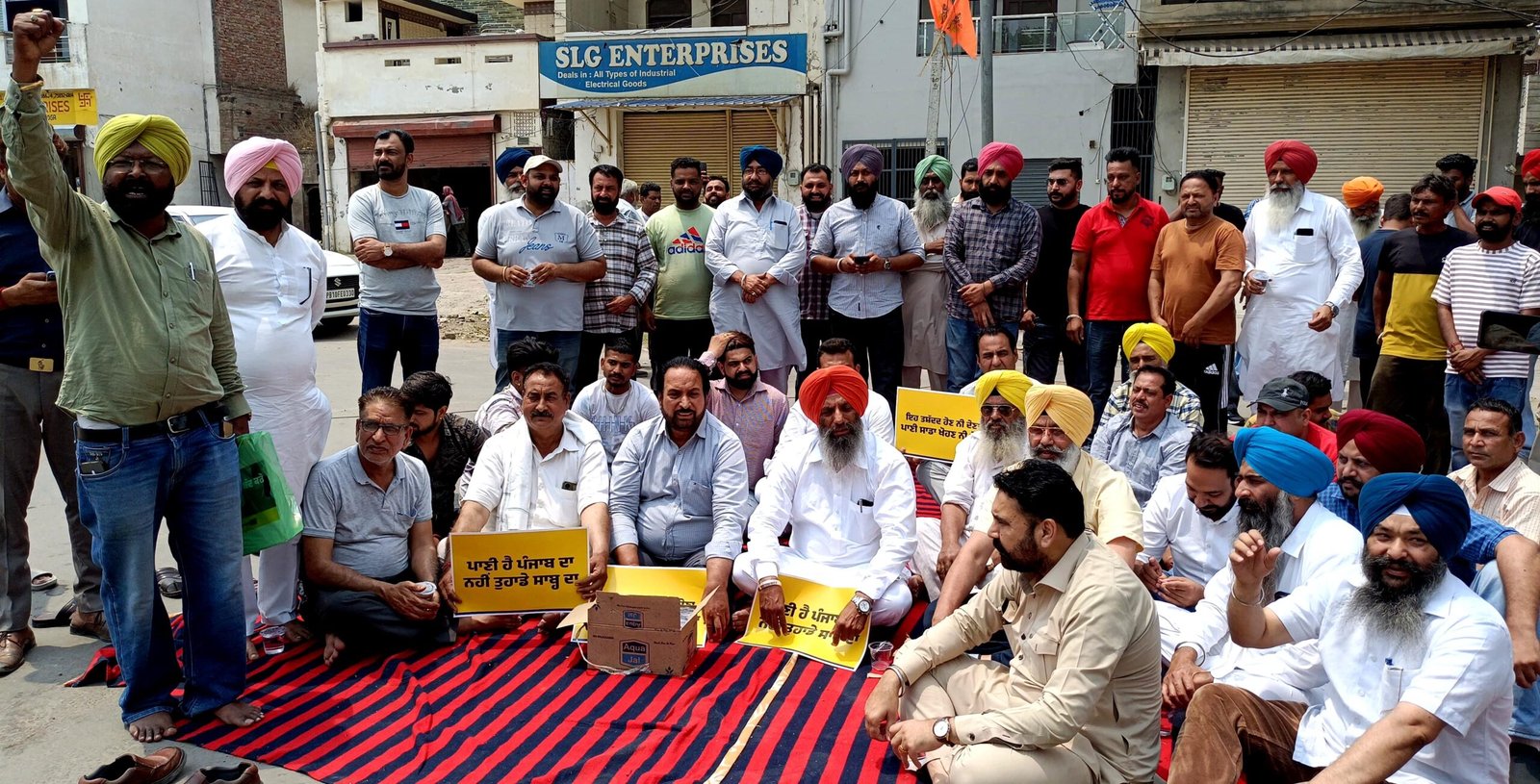 ਕੇਂਦਰ ਸਰਕਾਰ, ਪੰਜਾਬ ਦੇ ਹਿੱਸੇ ਦਾ ਪਾਣੀ ਹਰਿਆਣਾ ਨੂੰ ਪਹੁੰਚਾ ਕੇ, ਪੰਜਾਬ ਨਾਲ ਕਰ ਰਹੀ ਧੋਖਾ : ਮੇਅਰ ਚਾਨੀ !!