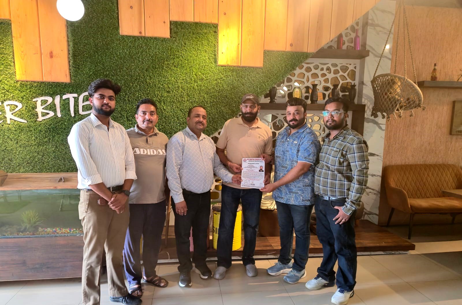 एंटी करप्शन ऑफ इंडिया ने रोहित को नियुक्त किया संस्था का पंजाब प्रधान : नवीन सिंगला !!