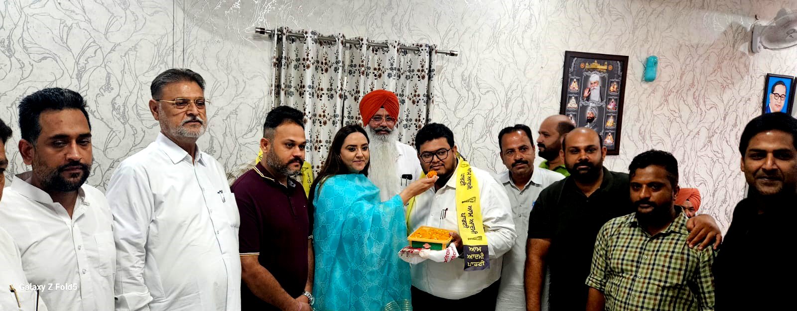 एडवोकेट शुभम जैसवाल बने आम आदमी पार्टी के वार्ड नंबर 37 के इंचार्ज !!