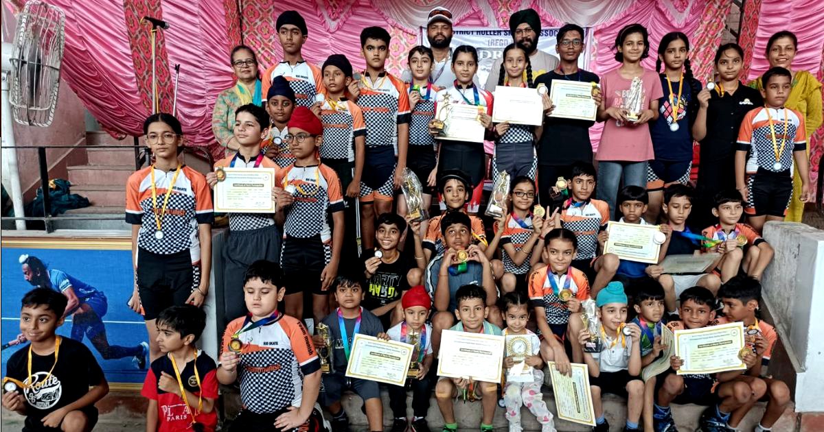 ਜਿਲਾ ਰੋਲਰ ਸਕੇਟਿੰਗ ਐਸੋਸੀਏਸ਼ਨ ਮੋਗਾ ਨੇ ਕਰਵਾਇਆ 11ਵਾਂ ਓਪਨ ਜਿਲਾ ਸਕੇਟਿੰਗ ਟੂਰਨਾਮੈਂਟ