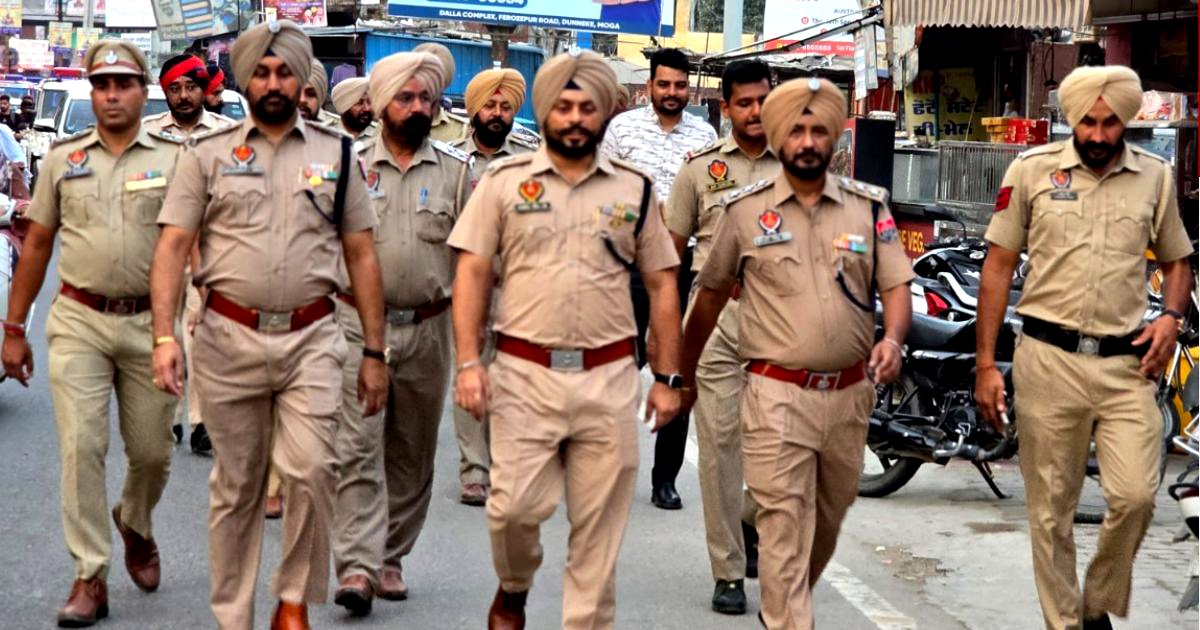 एक SP, 4 DSP व पुलिस के 120 जवान बुधवार शाम उतरे सड़कों पर : SPH संदीप सिंह मन्ड