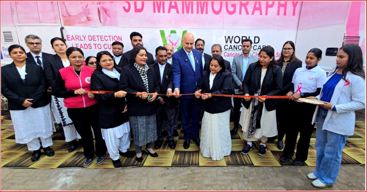 ज्यूडिशल कोर्ट परिसर में लगा मुफ्त कैंसर चेकअप कैंप, कैंसर ला इलाज नहीं : सैशन जज नीलम अरोड़ा