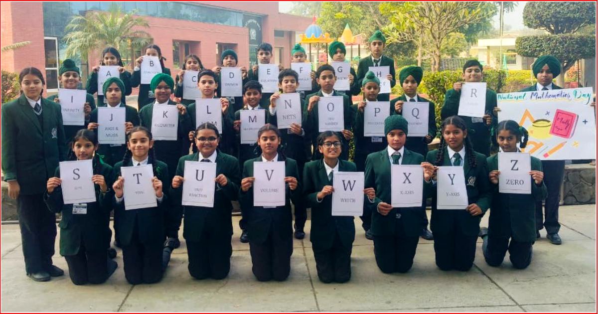 दिल्ली वर्ल्ड पब्लिक स्कूल में उत्साह और रचनात्मकता के साथ मनाया गया गणित दिवस : स्मृति भल्ला